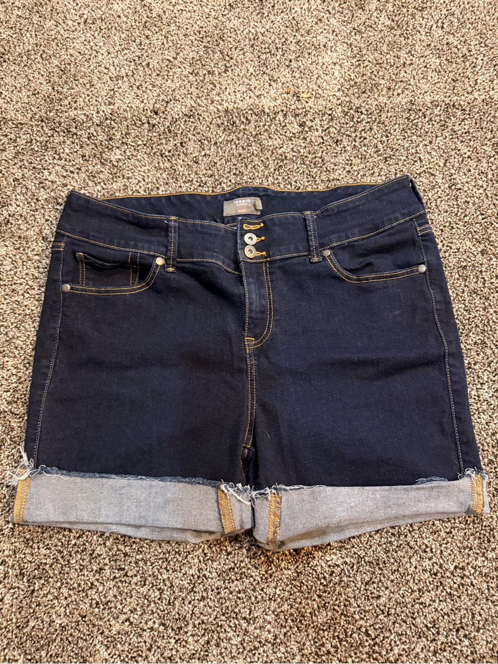 Torrid shorts size 18T distressed